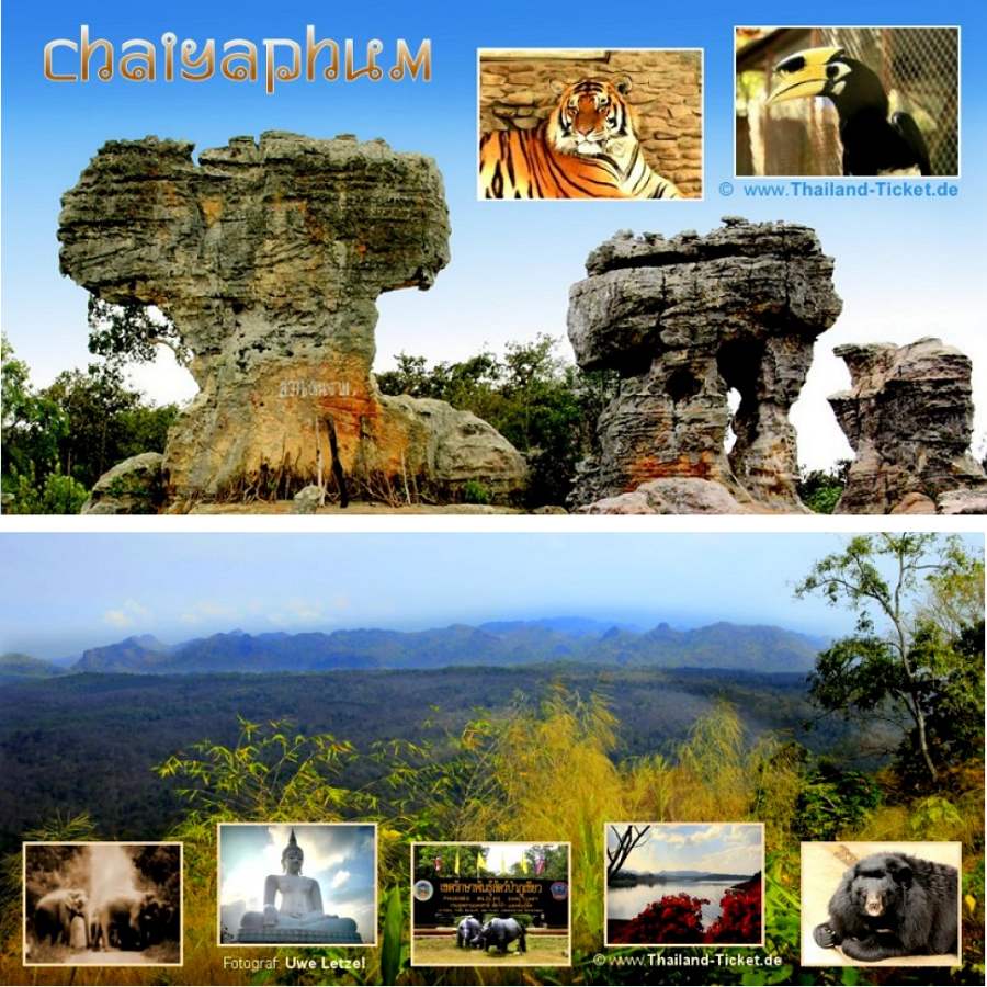 Chaiyaphum-Touristik: Pa Hin Ngam National Park